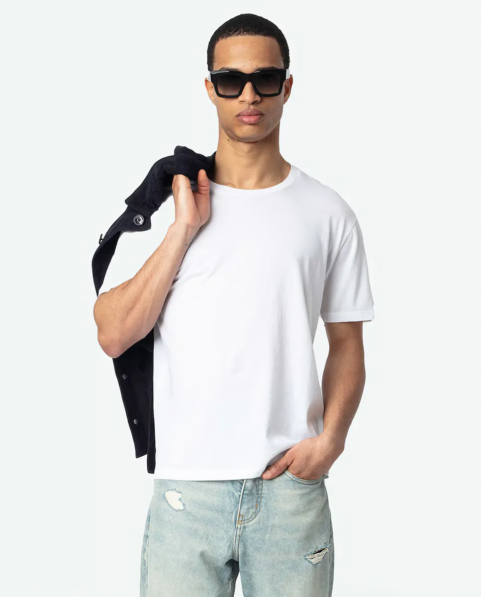 

Мужская футболка с короткими рукавами Tommy Hilfiger Zadig & Voltaire, белый