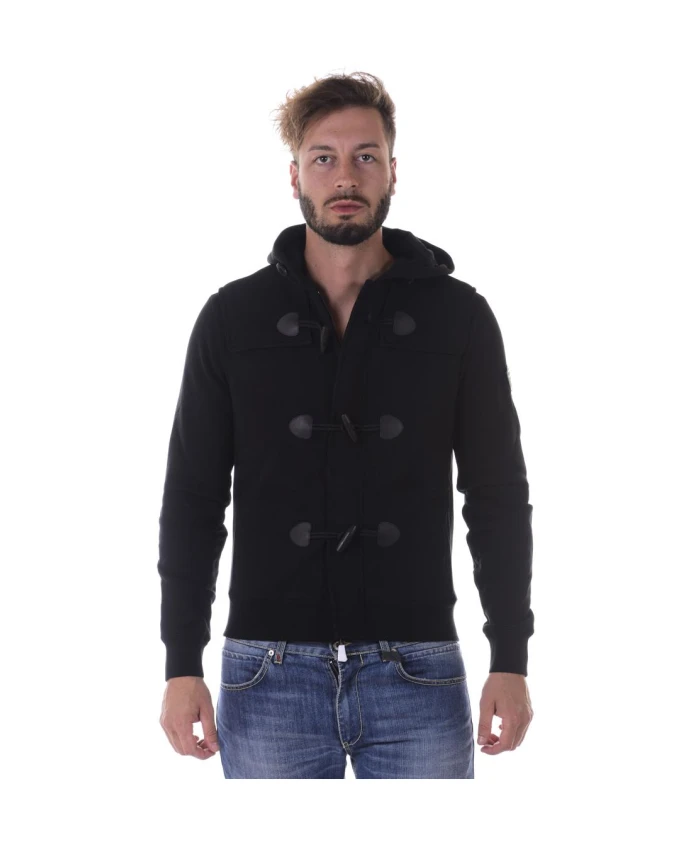 

Пуловер с капюшоном Armani Jeans, черный