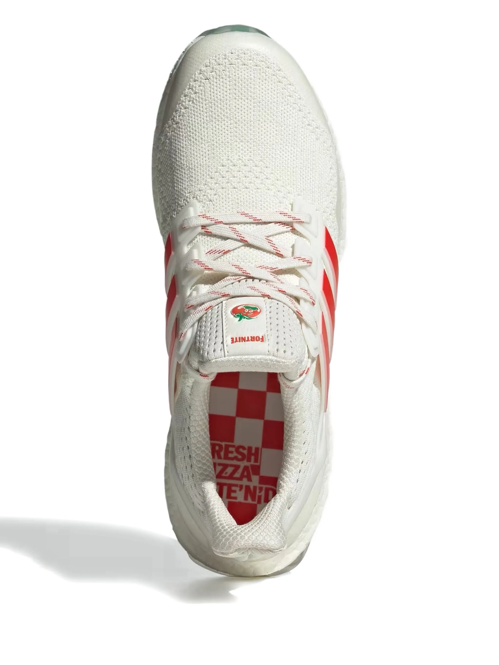 Кроссовки Pizza Pit Ultraboost 1.0 из коллаборации с Fortnite Adidas, белый — фото 2