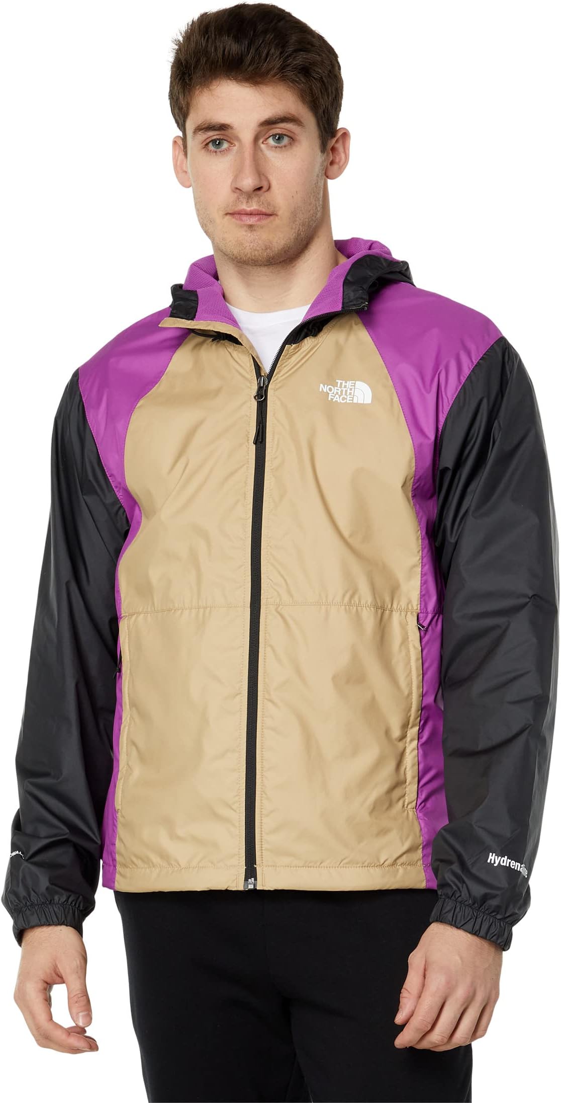 

Куртка The North Face Hydrenaline Jacket 2000, цвет Khaki Stone/Purple Cactus Flower/TNF Black