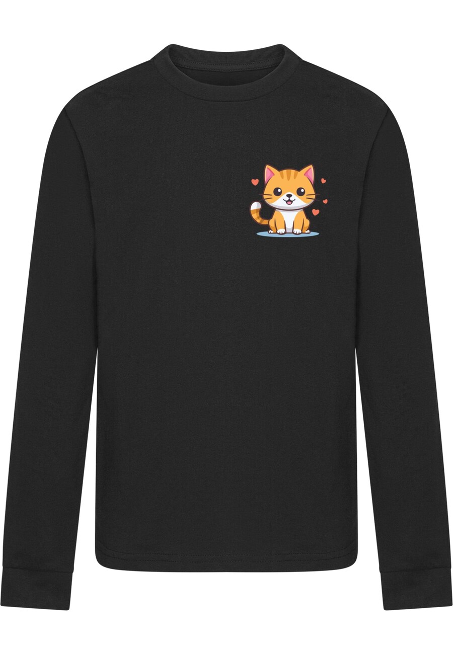 

Рубашка Merchcode Cute Cat, черный