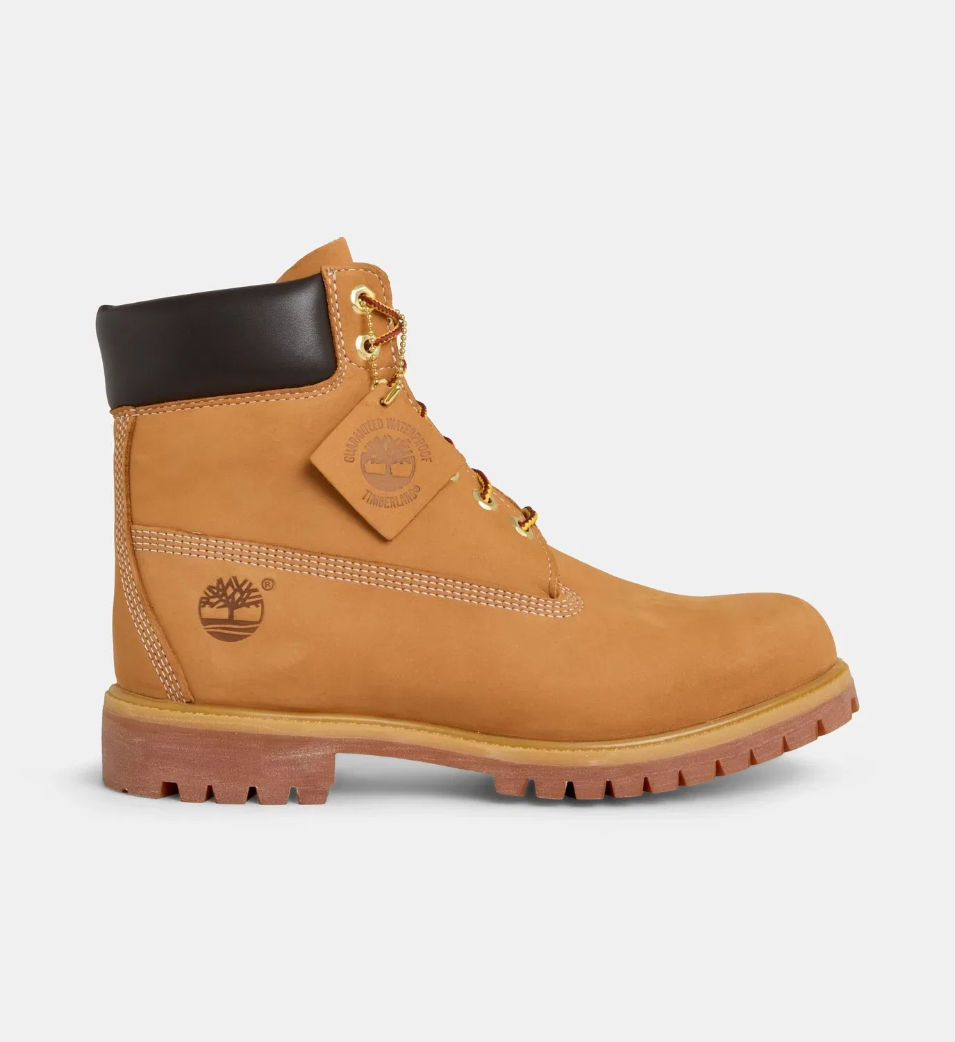 Ботинки Timberland премиум нубук, культовые, коричневый