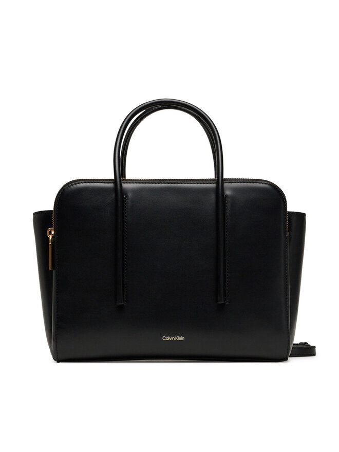 

Сумка Carryall Mini Leather Tote Bag LV04F3034G Calvin Klein, черный
