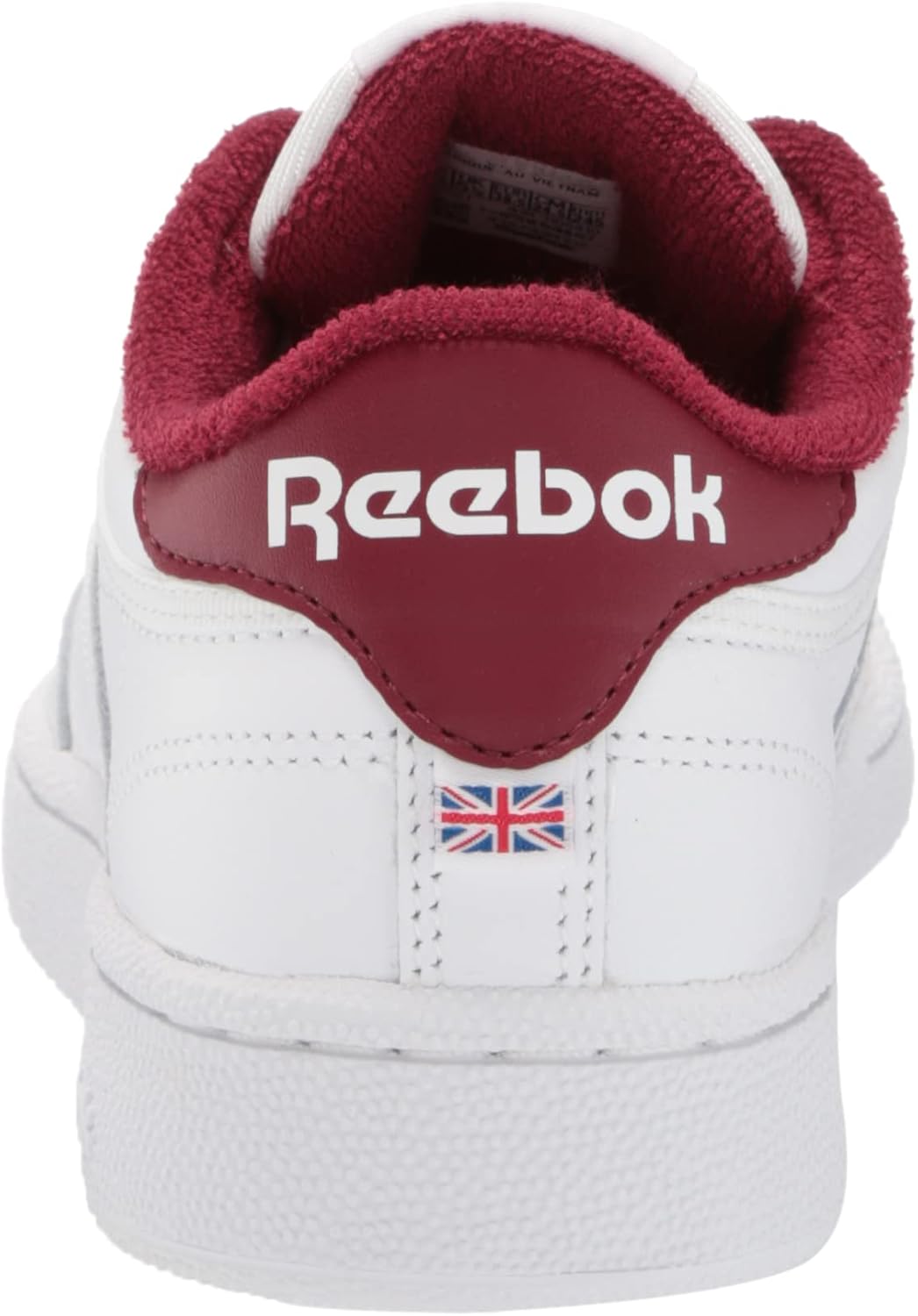 Кроссовки Reebok unisex-adult Club C, бордовый/белый — фото 3
