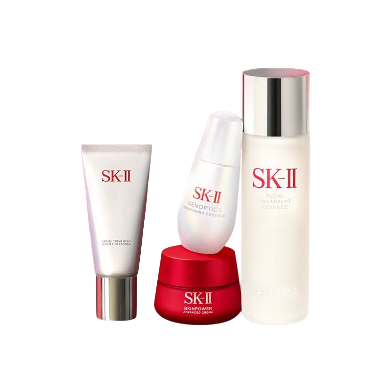 SK-II Набор для ухода за кожей SK II Goddess Water Serums & Face Creams увлажняющий и восстанавливающий комплект из четырех предметов — фото 4