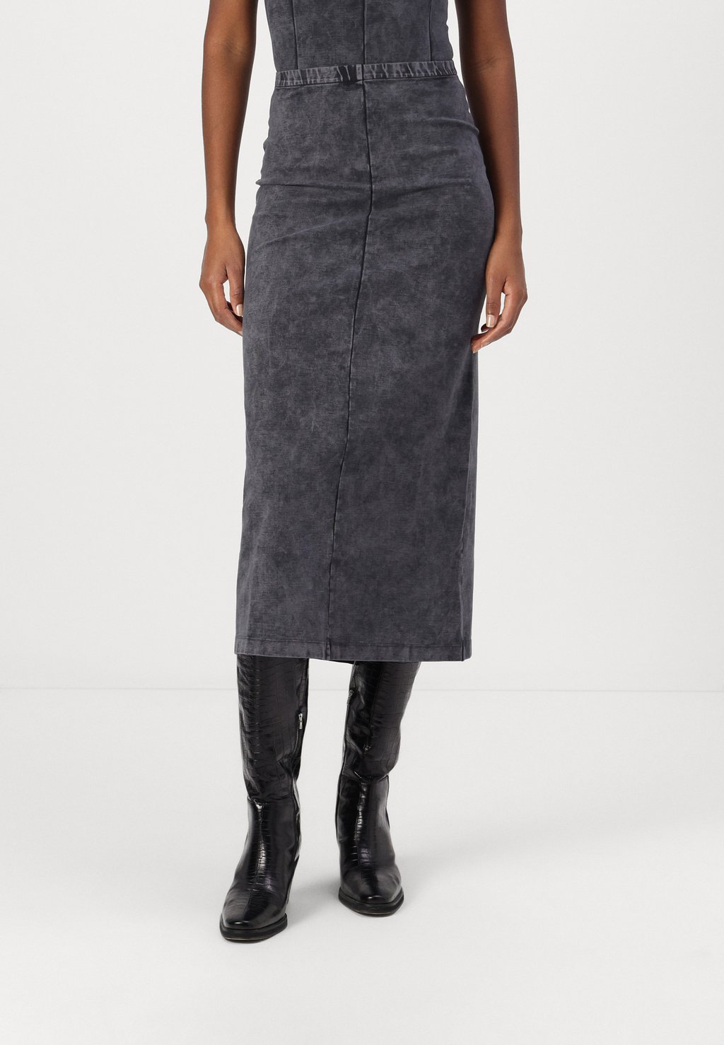 

Юбка-карандаш SADEVIN SKIRT Samsøe Samsøe, черный