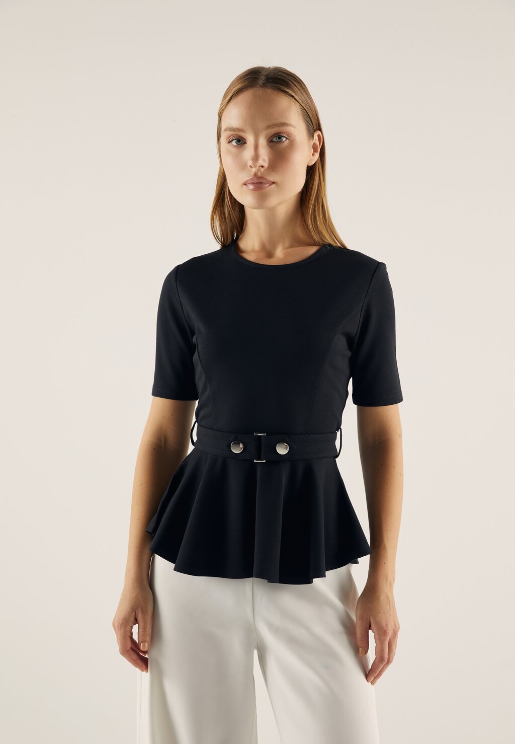 

Базовая футболка Short Sleeved Top Anna Field, черный