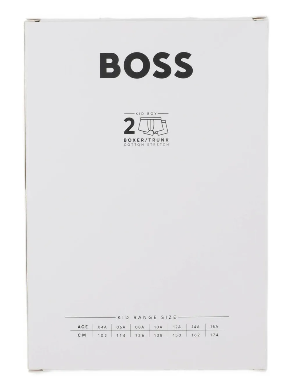 Комплект из двух боксеров с логотипом BOSS Kidswear, серый — фото 4