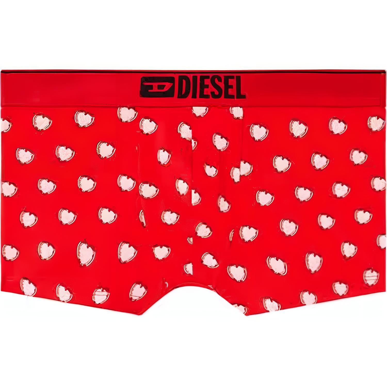 

Боксеры с принтом Damien Heart DIESEL, красный