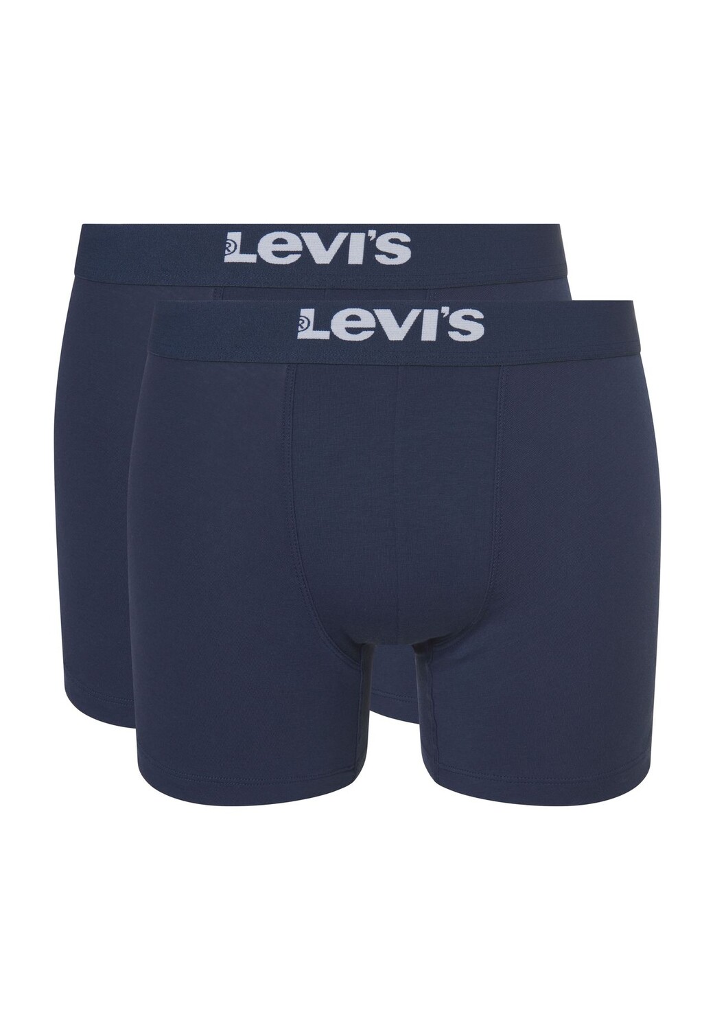 

Трусы, 2 шт., эластичный пояс с логотипом, мужские Levi's, темно-синий