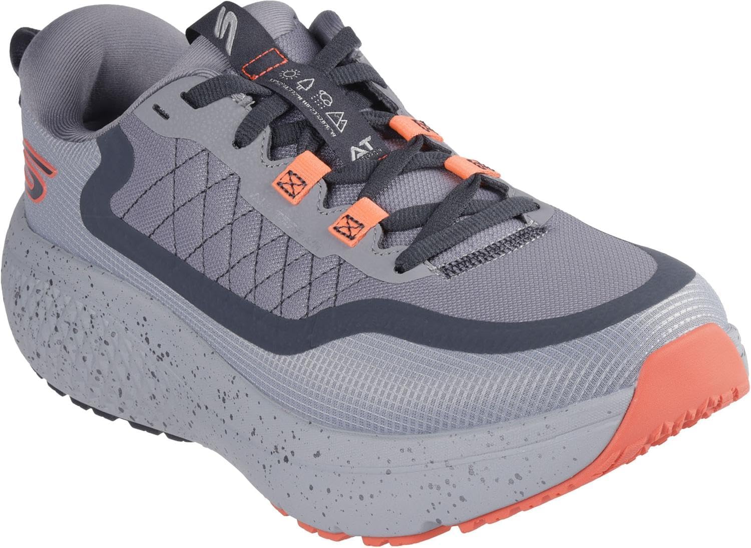 

Мужские кроссовки Skechers Go Run Supersonic Max для всех типов поверхностей, Charcoal