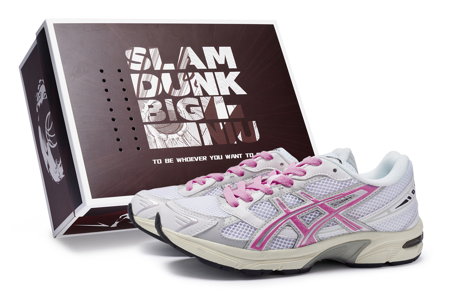 ASICS Gel-1130 Амортизирующие износостойкие дышащие низкие кроссовки для бега унисекс белый серый розово-красный - серый белый розовый, цвет Gray White Pink — фото 2