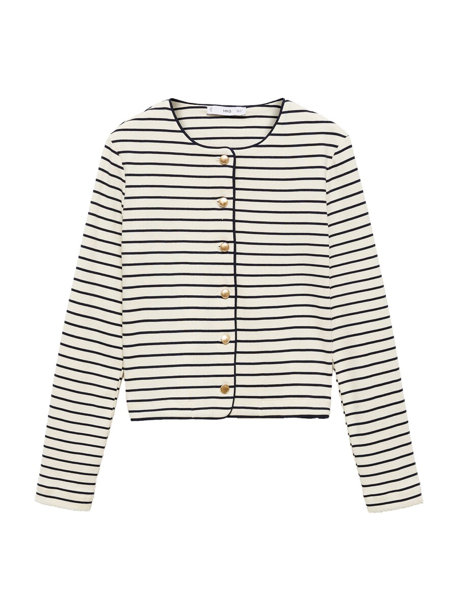 

Вязаный кардиган MANGO PORTO, экрю