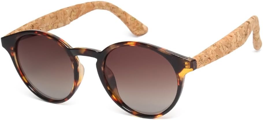 

Модные круглые поляризованные солнцезащитные очки с текстурой дерева для мужчин и женщин, винтажные дизайнерские солнцезащитные очки для вождения, рыбалки, с защитой от УФ-излучения UV400 UJNHGQ, C3