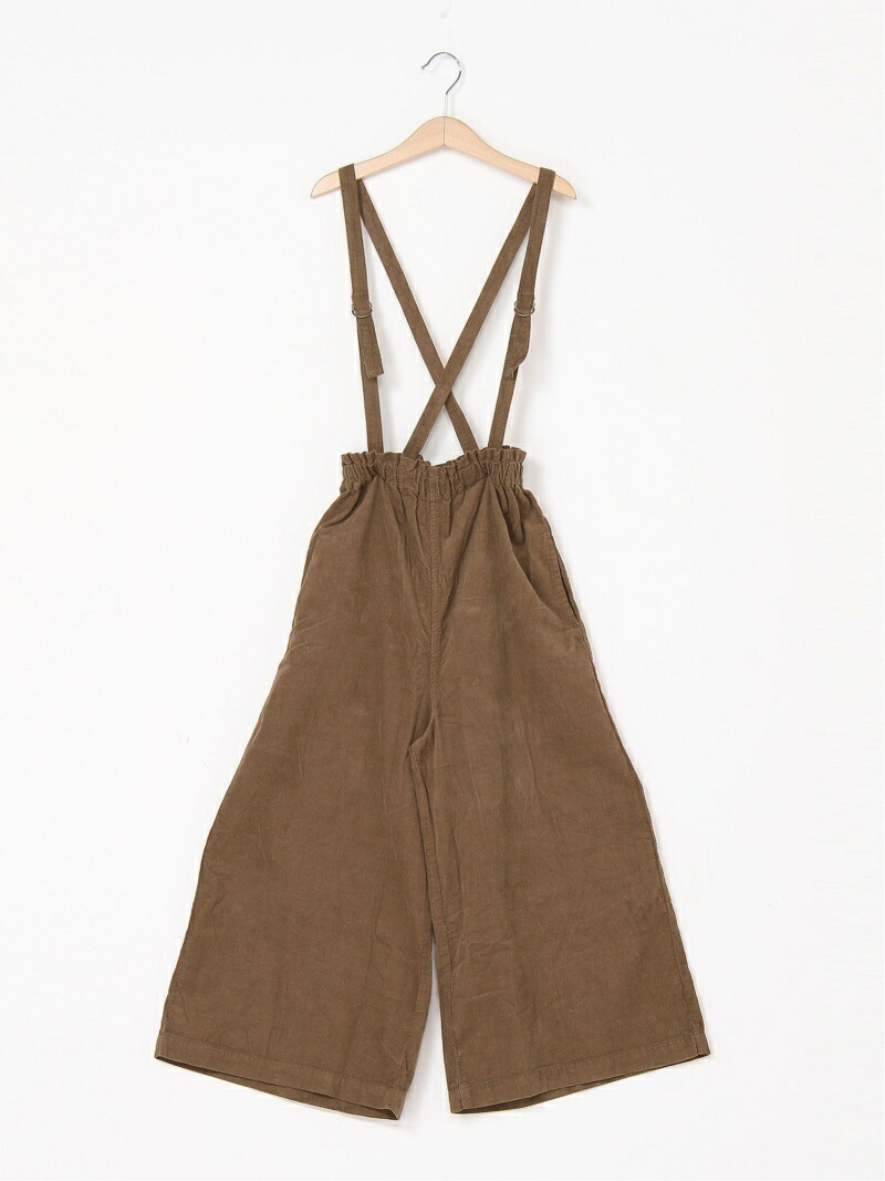 Широкие брюки на подтяжках Ocean&Ground, brown