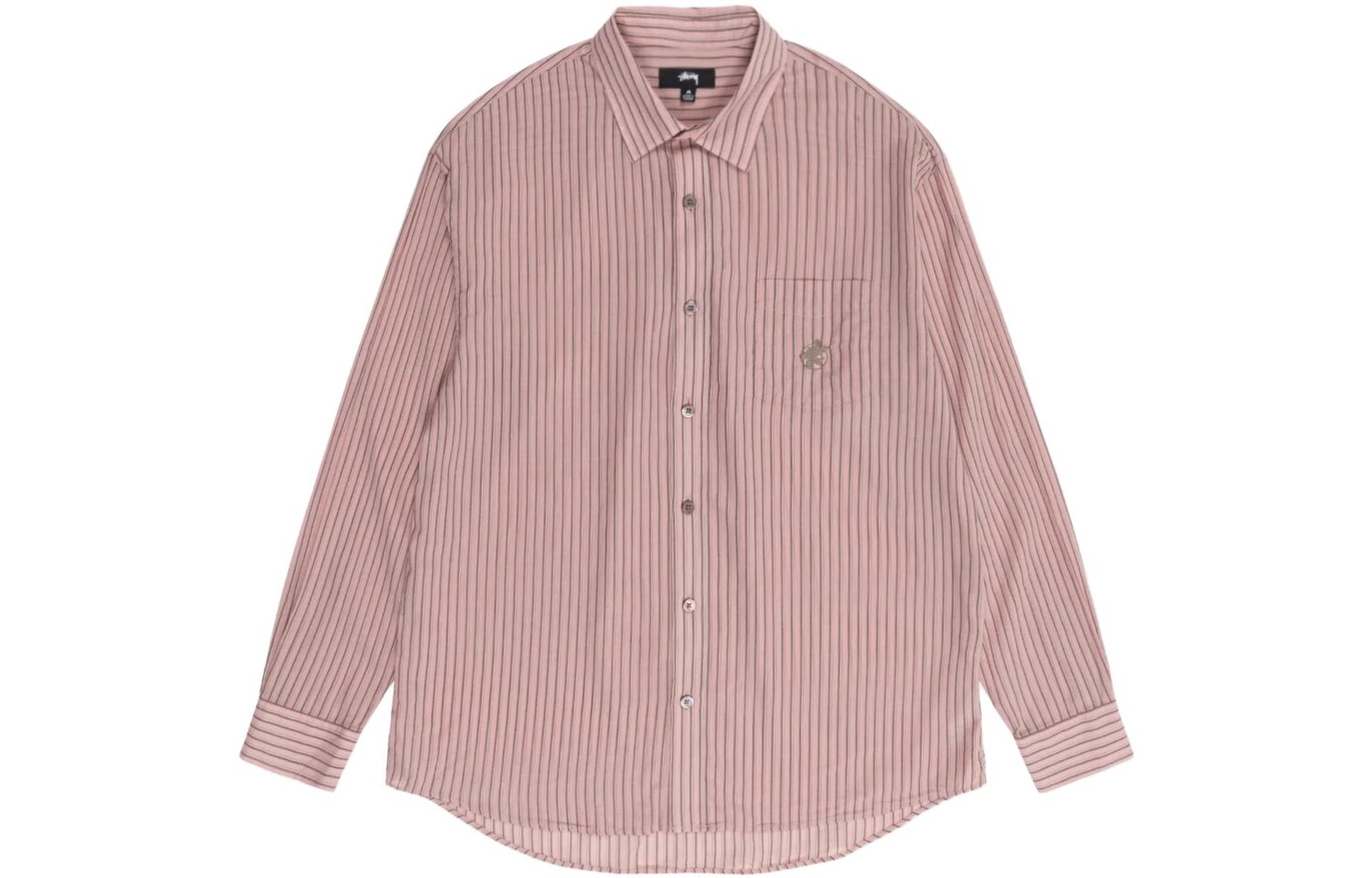 

Рубашка унисекс Stussy, цвет Black