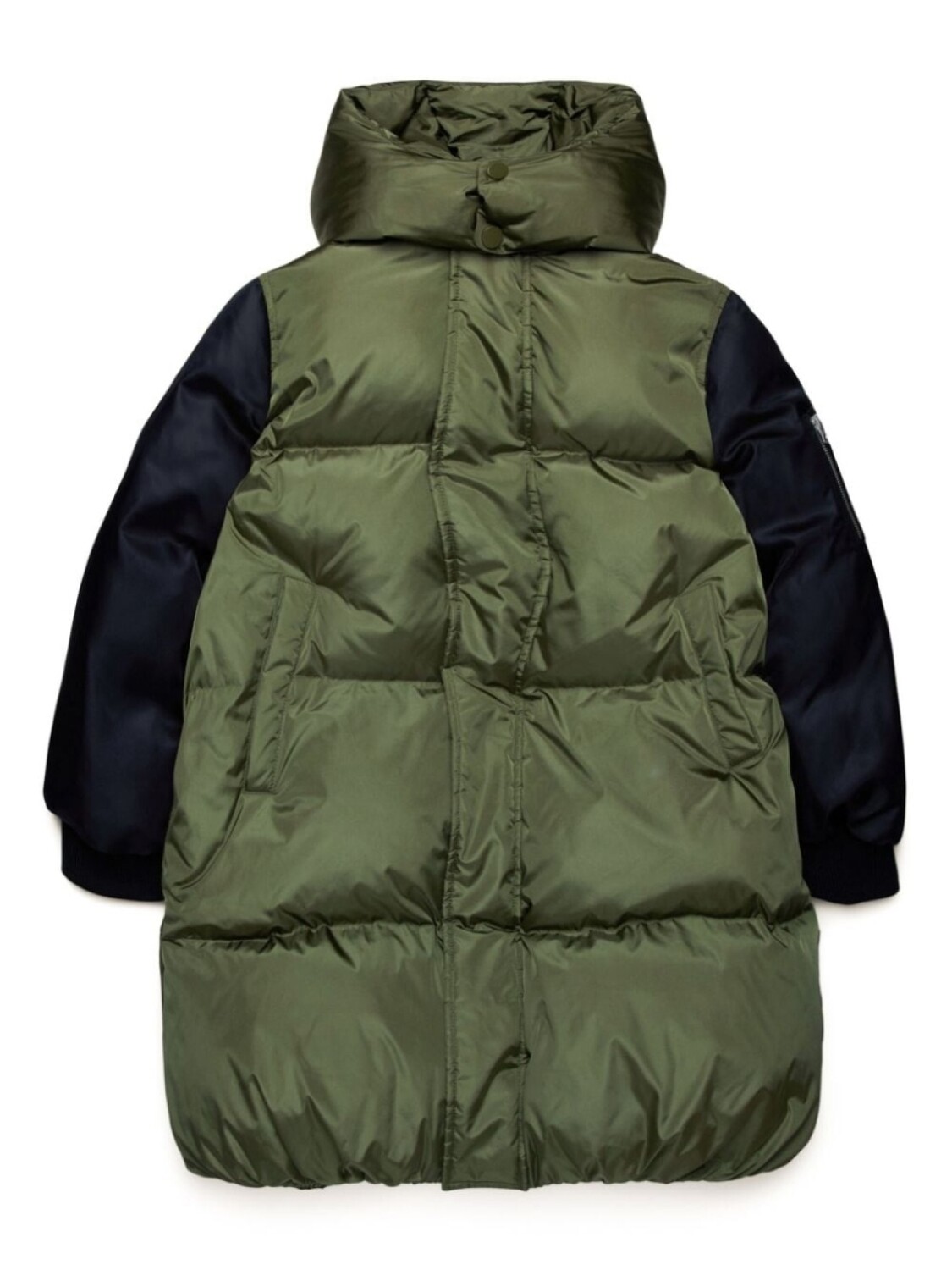 

MM6 Maison Margiela Kids куртка с принтом Numbers, зеленый