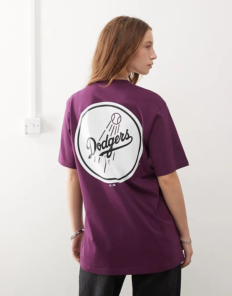 

Футболка с мотивом LA Dodgers на спине фиолетового цвета 47 Brand
