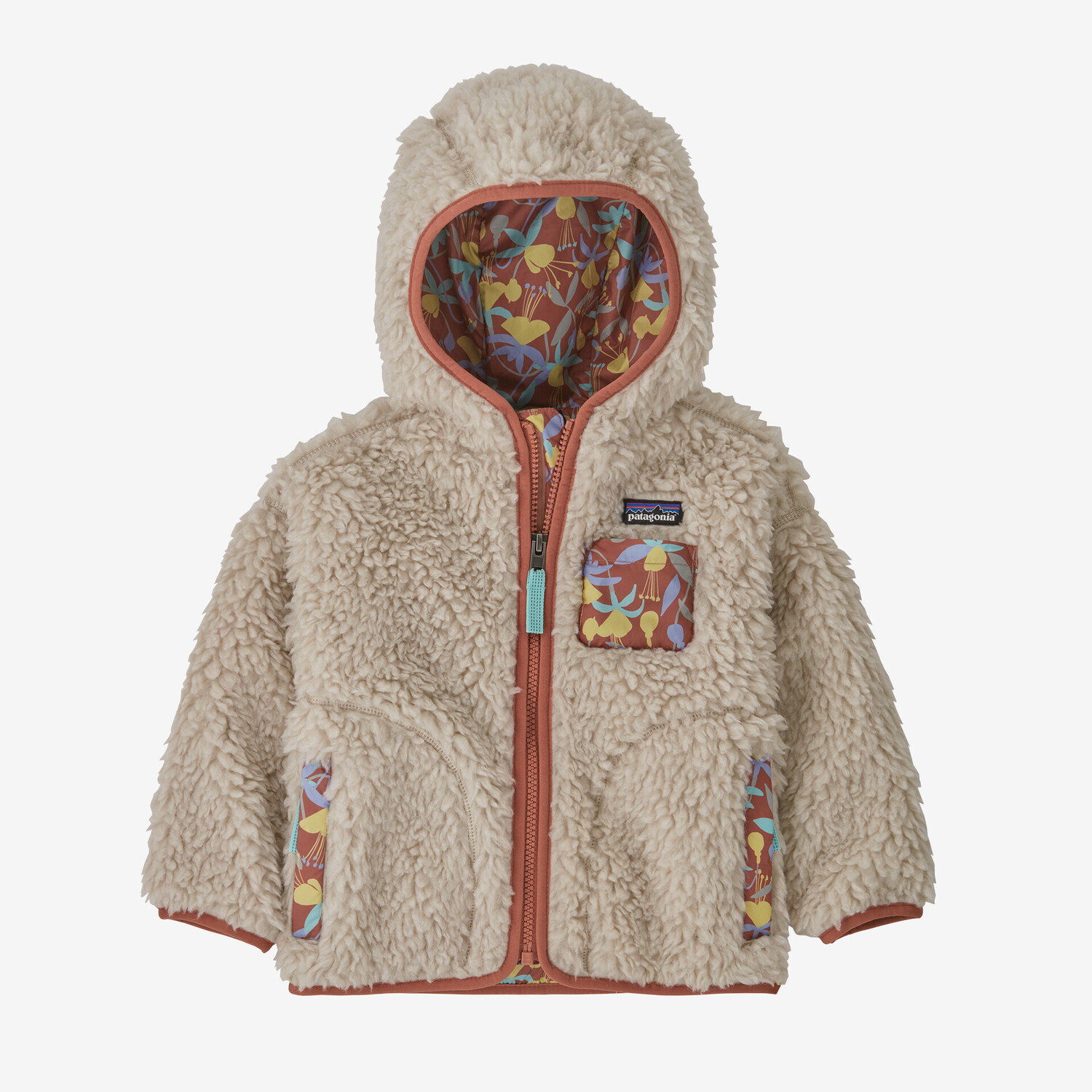 

Флисовая толстовка Baby Retro-X Patagonia, красный