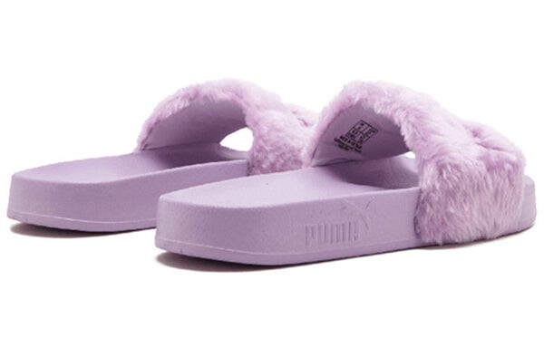 Тапочки fenty x fur slide 'orchid bloom' Puma, розовый — фото 4