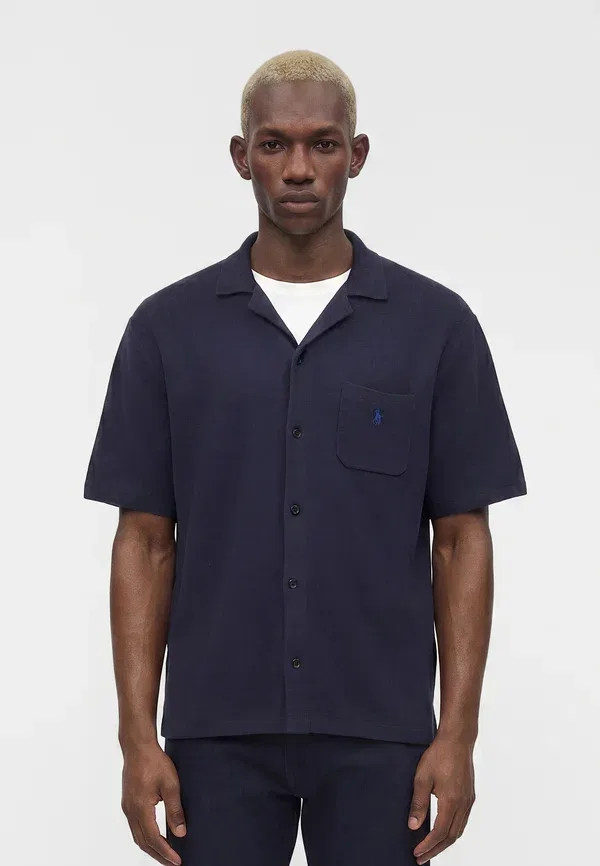 Кардиган-рубашка Polo Ralph Lauren, темно-синий