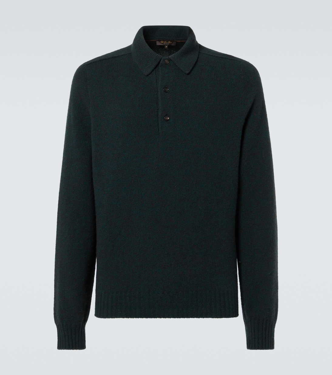

Поло из натуральной шерсти Loro Piana, Holly-Dark Brown