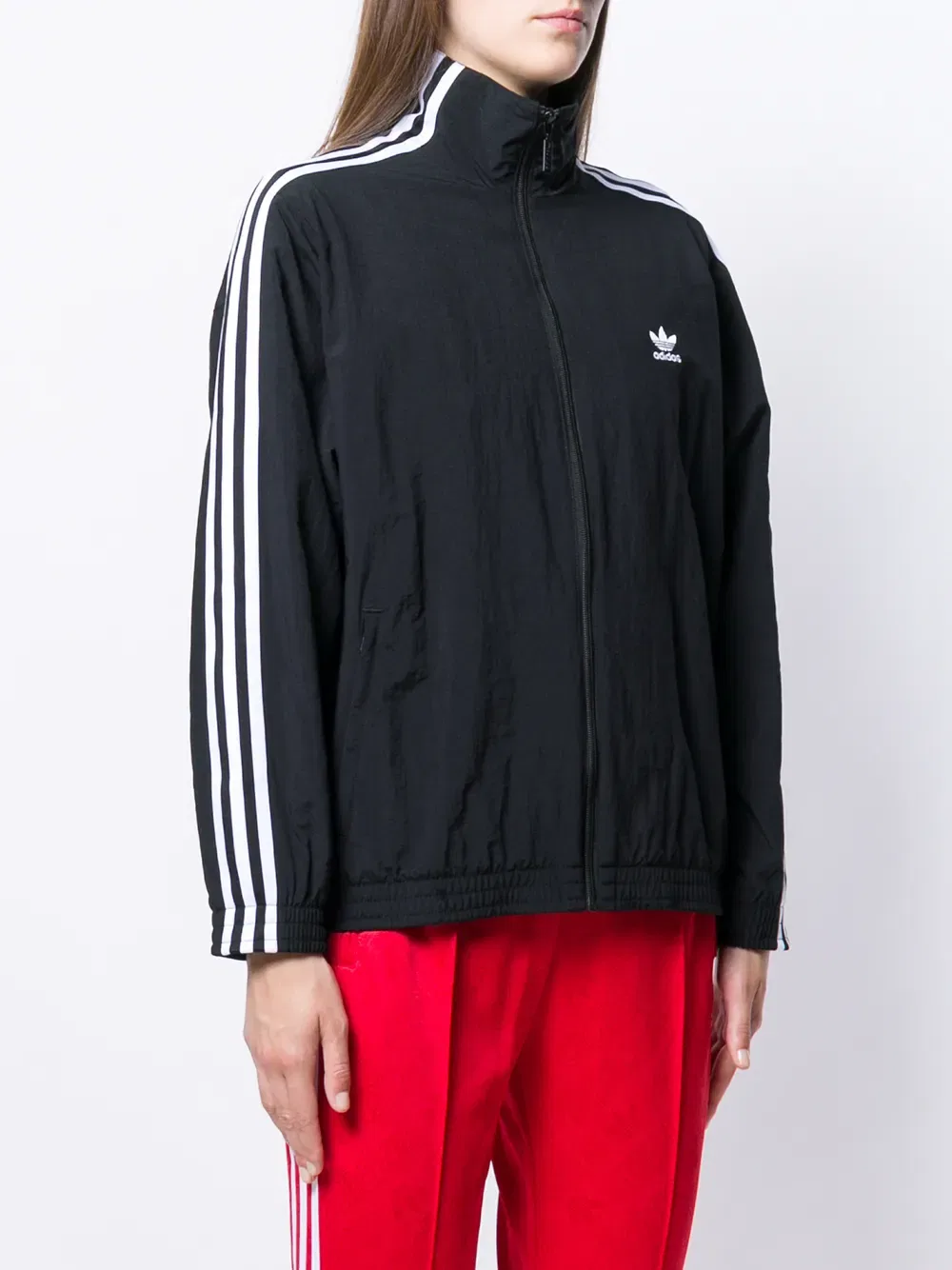 Спортивная куртка на молнии Adidas, черный — фото 3