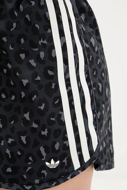 Шорты из полиэстера Stn Shorts Adidas Originals, черный — фото 4