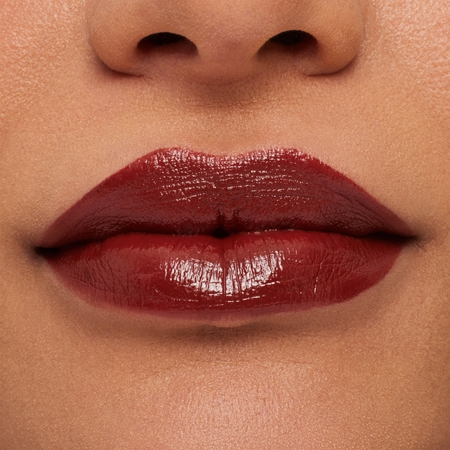 Бархатная помада для идеального вида MAC Cosmetics MACximal Sleek Satin Lipstick Mini, PARAMOUNT 1,5 g — фото 3
