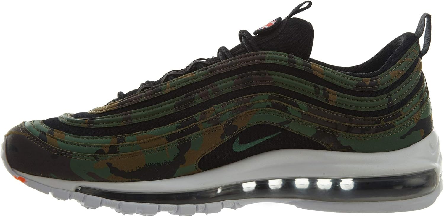 Мужские низкие кроссовки Nike Air Max 97, зеленый — фото 4