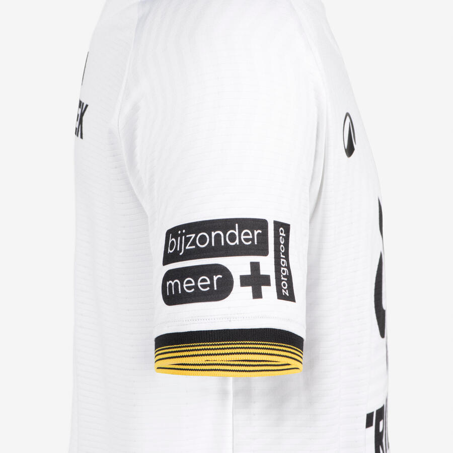 KIPSTA Детская футбольная майка Roda JC Kerkrade 25/26 Away белая/черная — фото 4