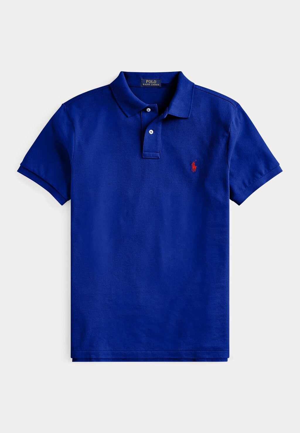 Рубашка-поло SHORT SLEEVE Polo Ralph Lauren, цвет heritage royal — фото 4