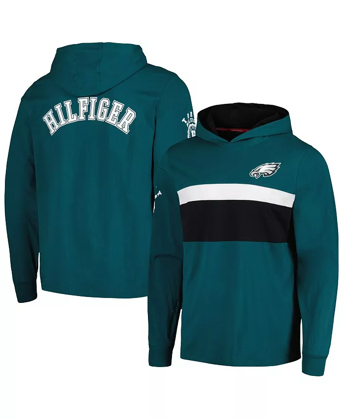 

Мужская толстовка с длинным рукавом Philadelphia Eagles Morgan цвета Midnight Green Tommy Hilfiger