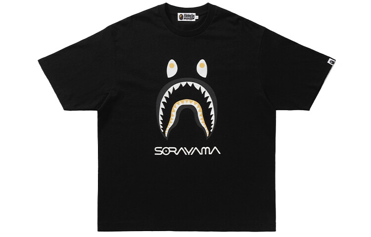 

Футболка Shark Series для мужчин A Bathing Ape, черный