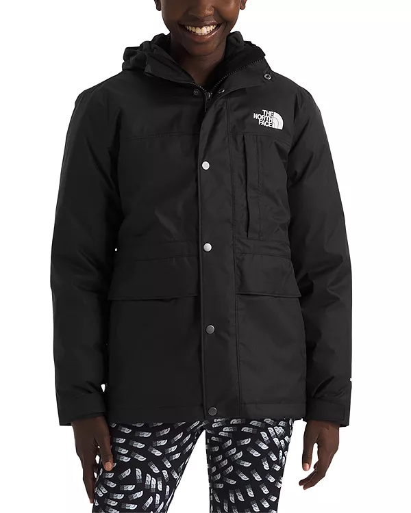 Куртка унисекс The North Face для подростков North Down Triclimate - для маленьких и больших детей. The North Face, черный — фото 3