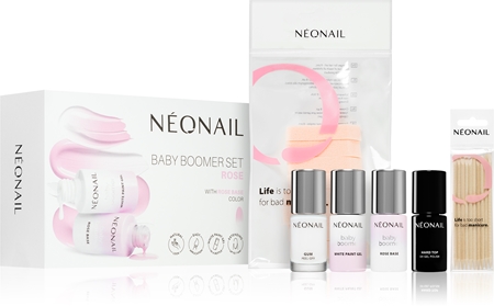

Набор для идеального маникюра NEONAIL Baby Boomer Set Rose, Rose 1 szt.