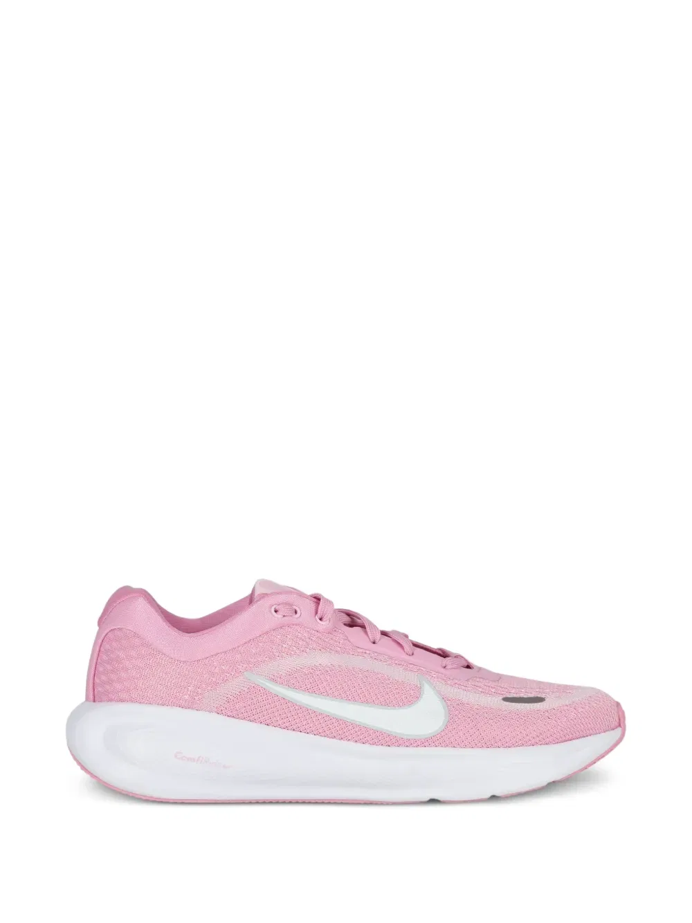 Кроссовки на шнуровке с логотипом Nike Kids, розовый — фото 2