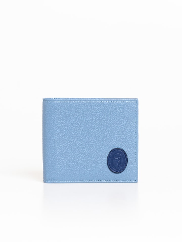 

Кошелек Trussardi, светло-синий