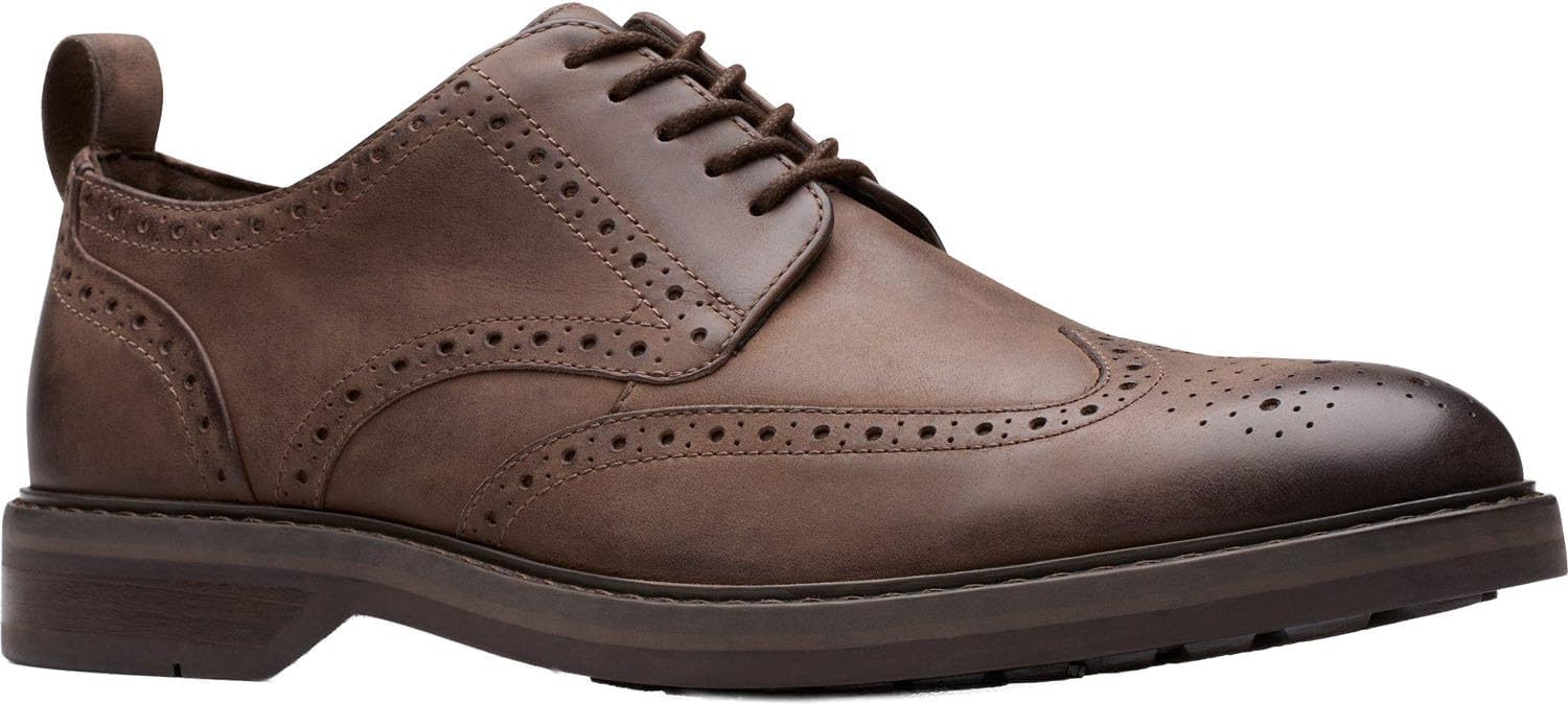 Мужские лоферы Clarks Aldwin Limit, коричневый — фото 4