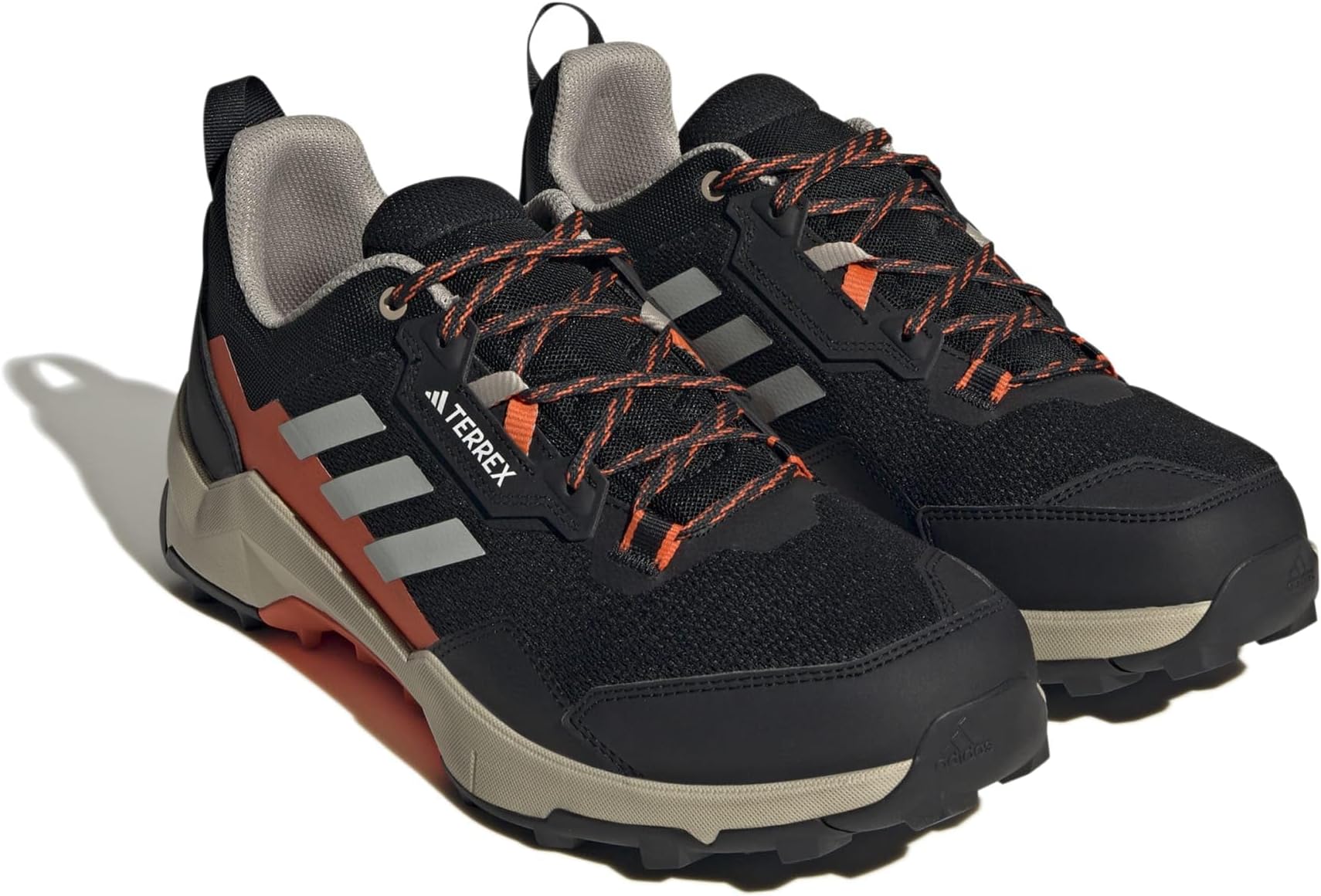 

Походная обувь Terrex AX4 adidas, цвет Core Black/Wonder Silver/Impact Orange