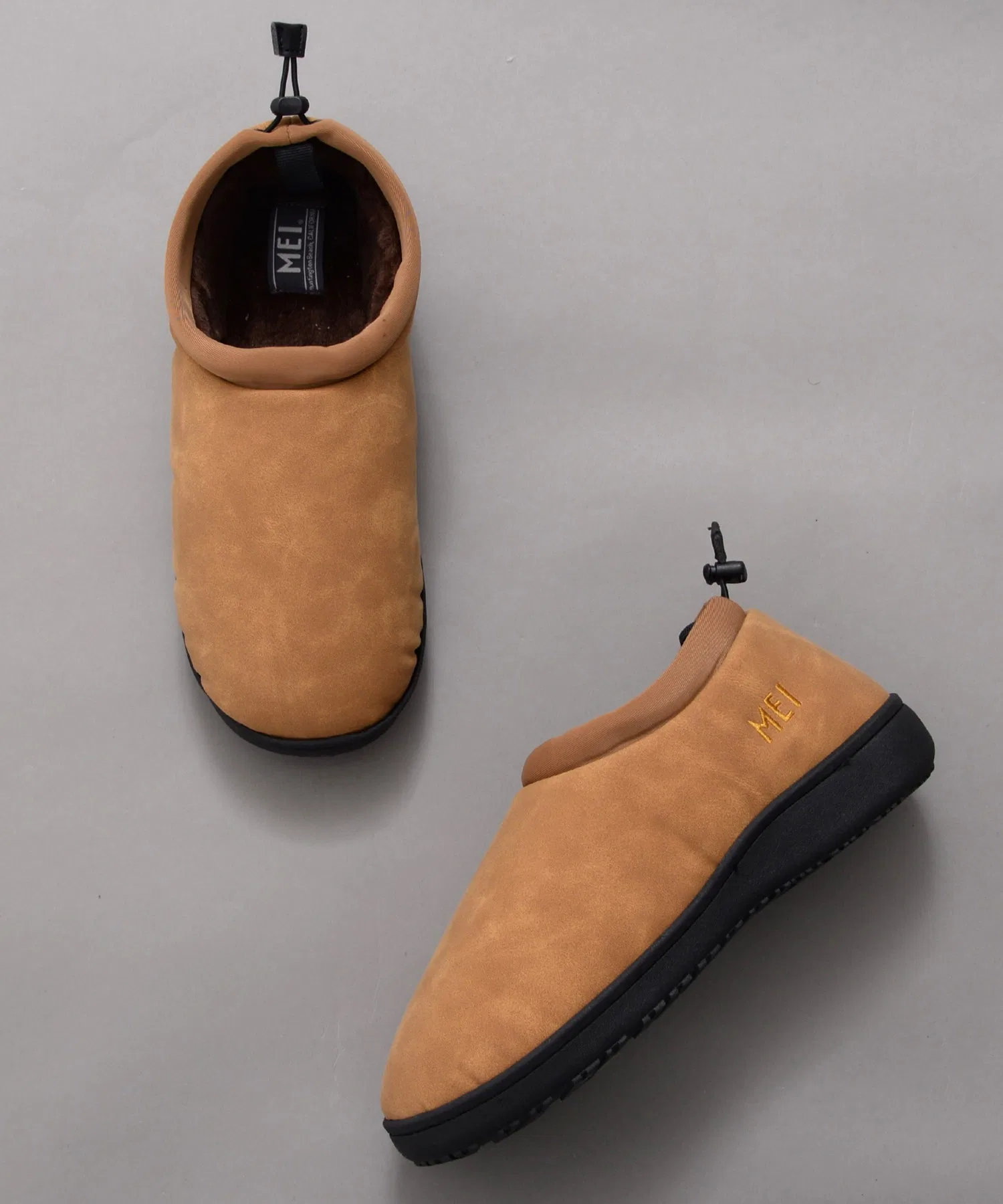 Мужские мокасины MEI MOUTON MOC SHOES кэмел