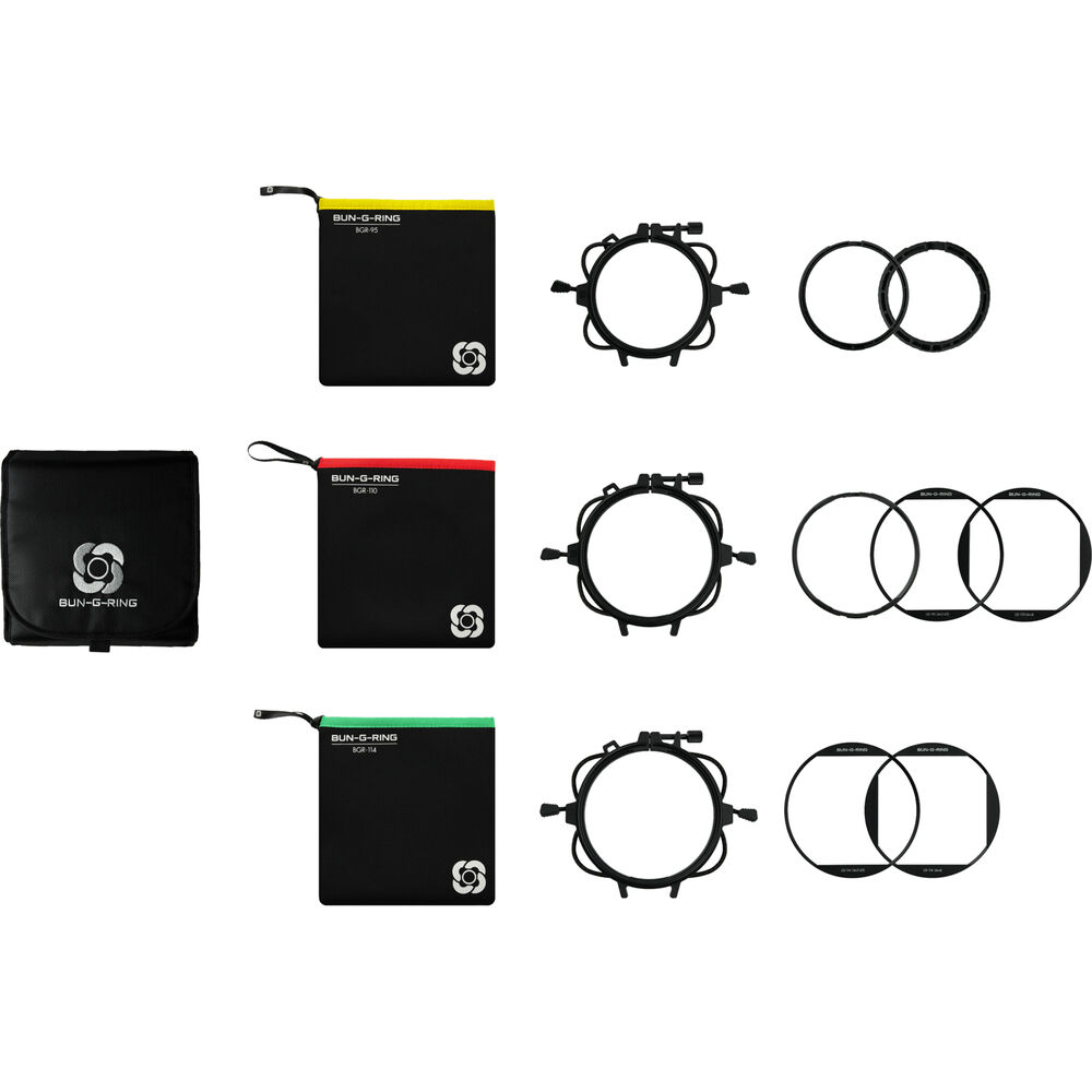 

SECOND REEF Bun-G-Ring Standard Triple Kit (95, 110 & 114mm)