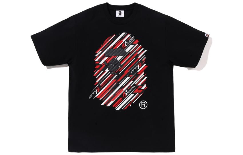 

Футболка Ape Head Series для мужчин A Bathing Ape, черный