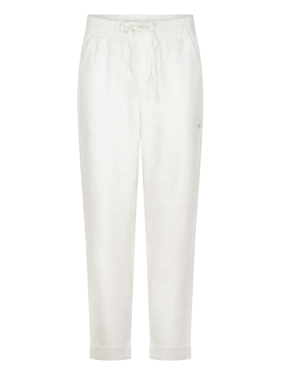 

Брюки DENIMFY Stoffhose / Chino DFLinda regular/straight, белый