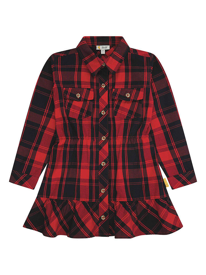 

Платье Steiff Kleid, цвет Schwarz/Rot
