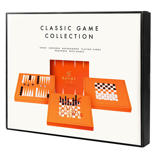 

Настольная игра Vegan Leather Six In One Games Set