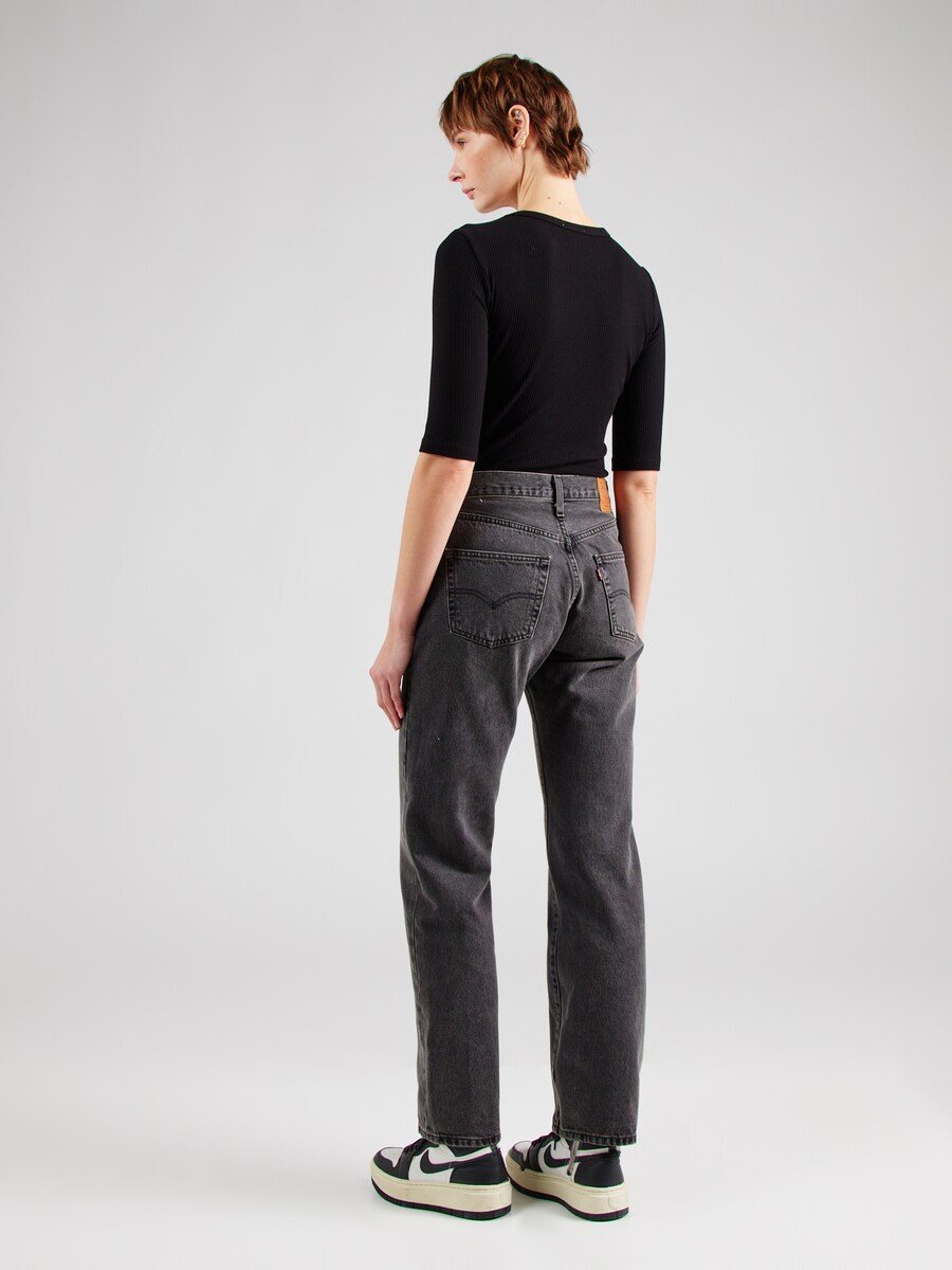 Джинсы свободного кроя LEVI'S  501 90S, черный деним — фото 4
