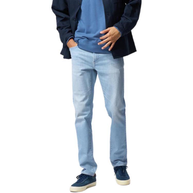 

UNIQLO Джинсы мужские светло-голубые