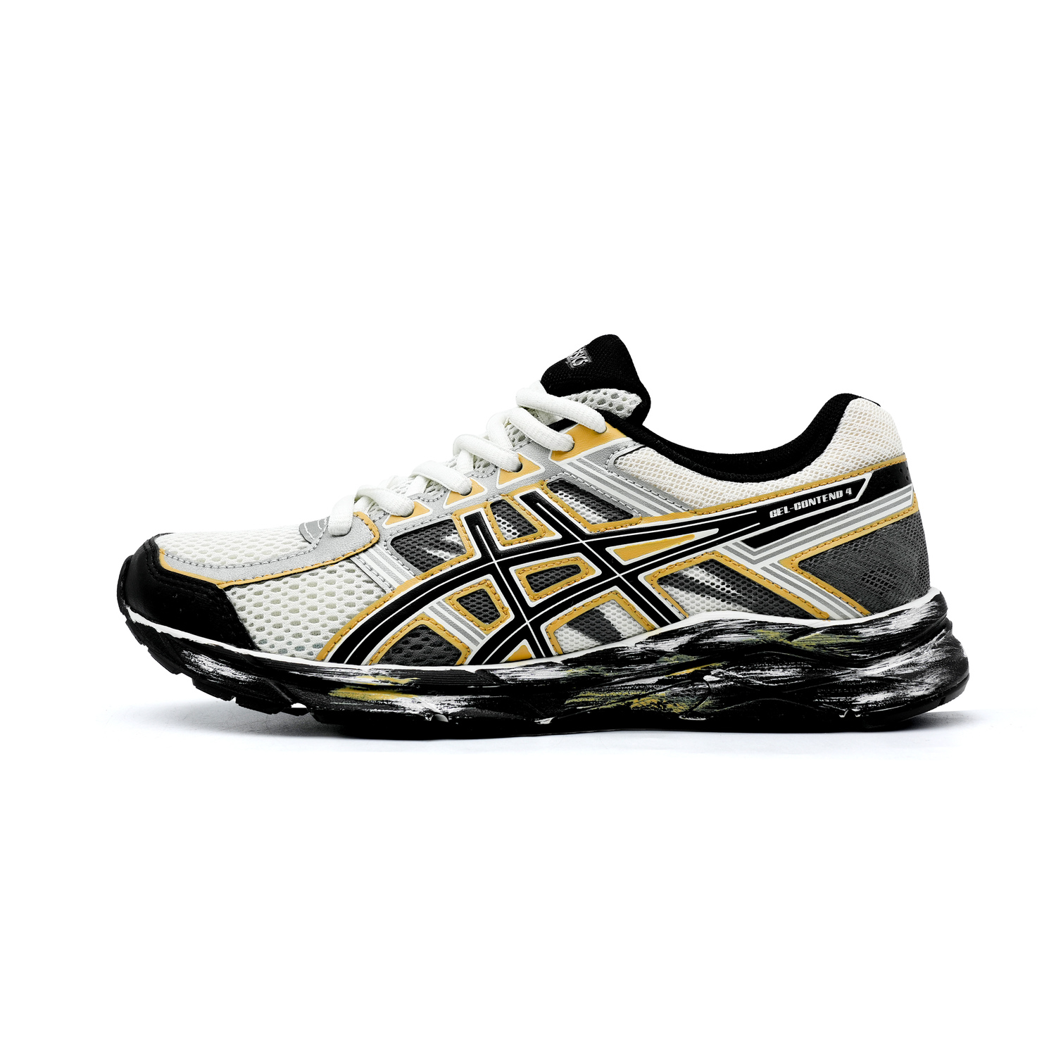 

ASICS Кроссовки Gel Contend 4 для бега Unisex низкие Black/Gray