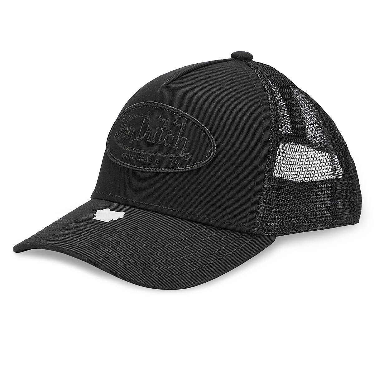 

Кепка BOSTON TRUCKER CAP Von Dutch, цвет Schwarz/Schwarz/Schwarz